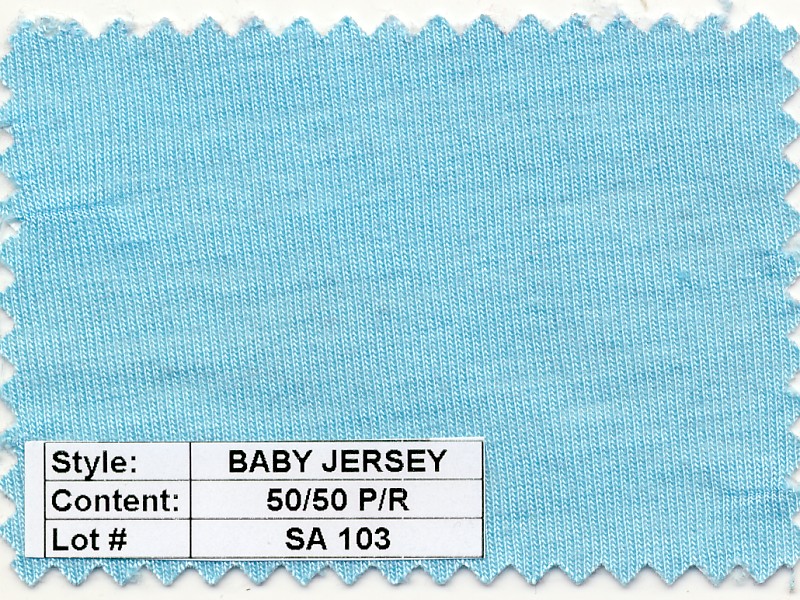 Baby Jersey 50/50 Poly Rayon